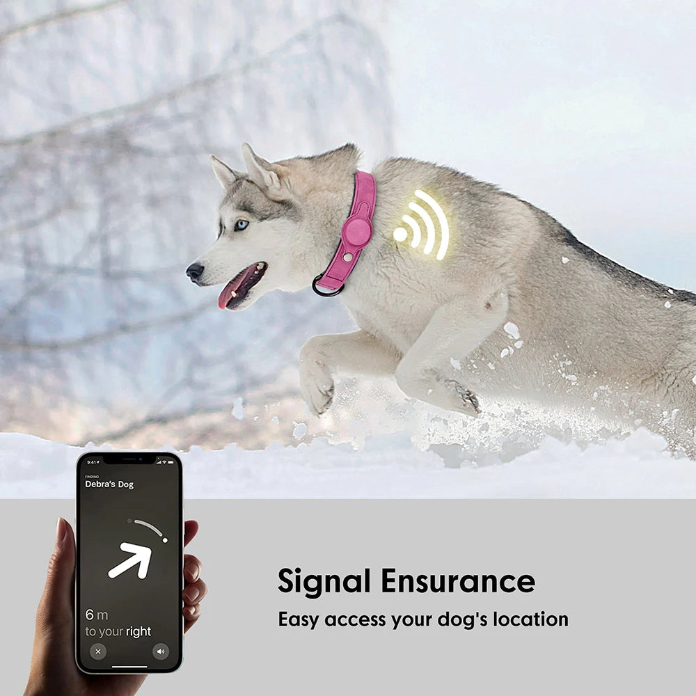 PU Leather Dog Collar High Quality Pet Collars Necklace Anti-Lost Tag Collar Adjustable for Small Medium Pet Dogs Accessories