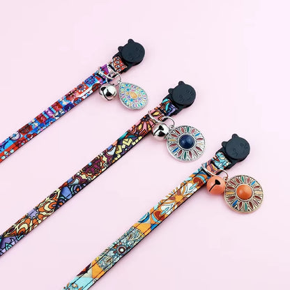 Airtag Cat Collar,Integrated GPS Cat Collar with Air Tag Holder & Bell,Adjustable Breakaway Cat Collar for Girl Boy Cats Puppies