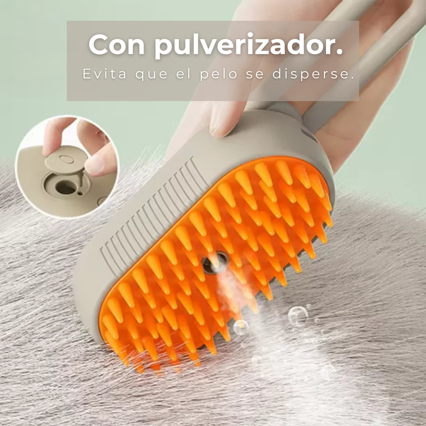 Cepillo de masaje para mascotas FurMist