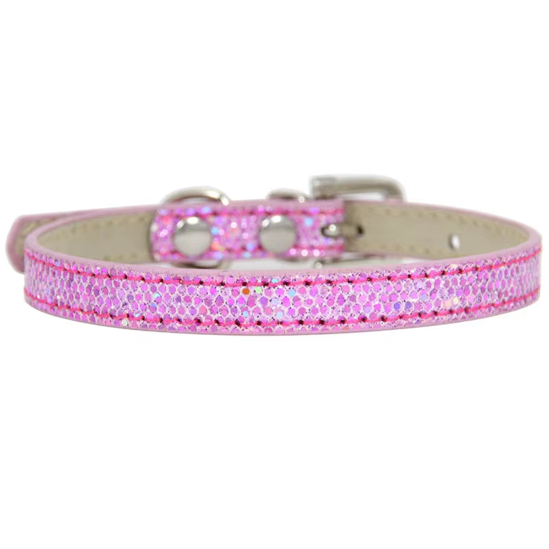 Hot Sale Super Shining Diamond Rhinestone Cat Collar Puppy Baby Dog Cat Collar Leather Strap Kitten Accessories Puppy Pet Collar