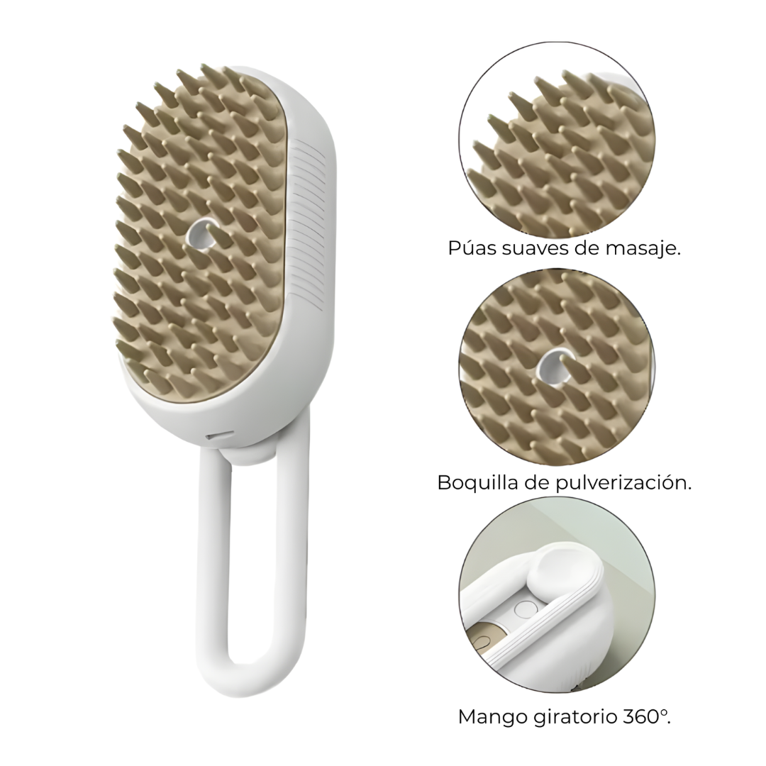 FurMist Cepillo con Vapor