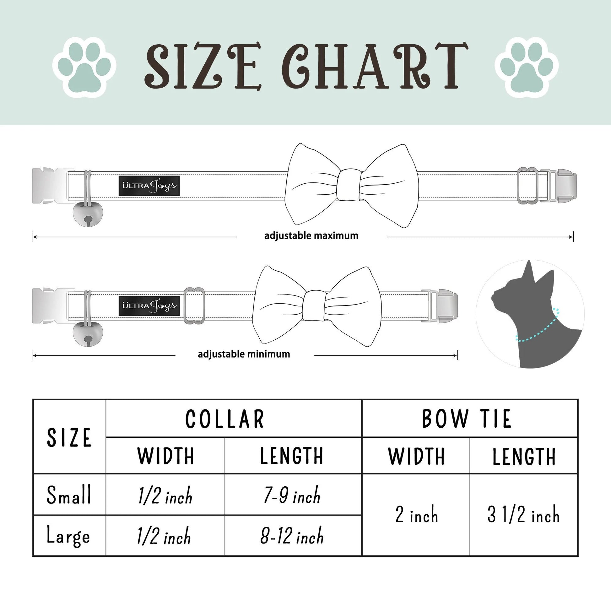 Breakaway Cat Collar with Bell, Pink Strawberry Cat Collar Breakaway | Gift for Cat, Kitten, Small Dog Birthday Valentine Day Celebration