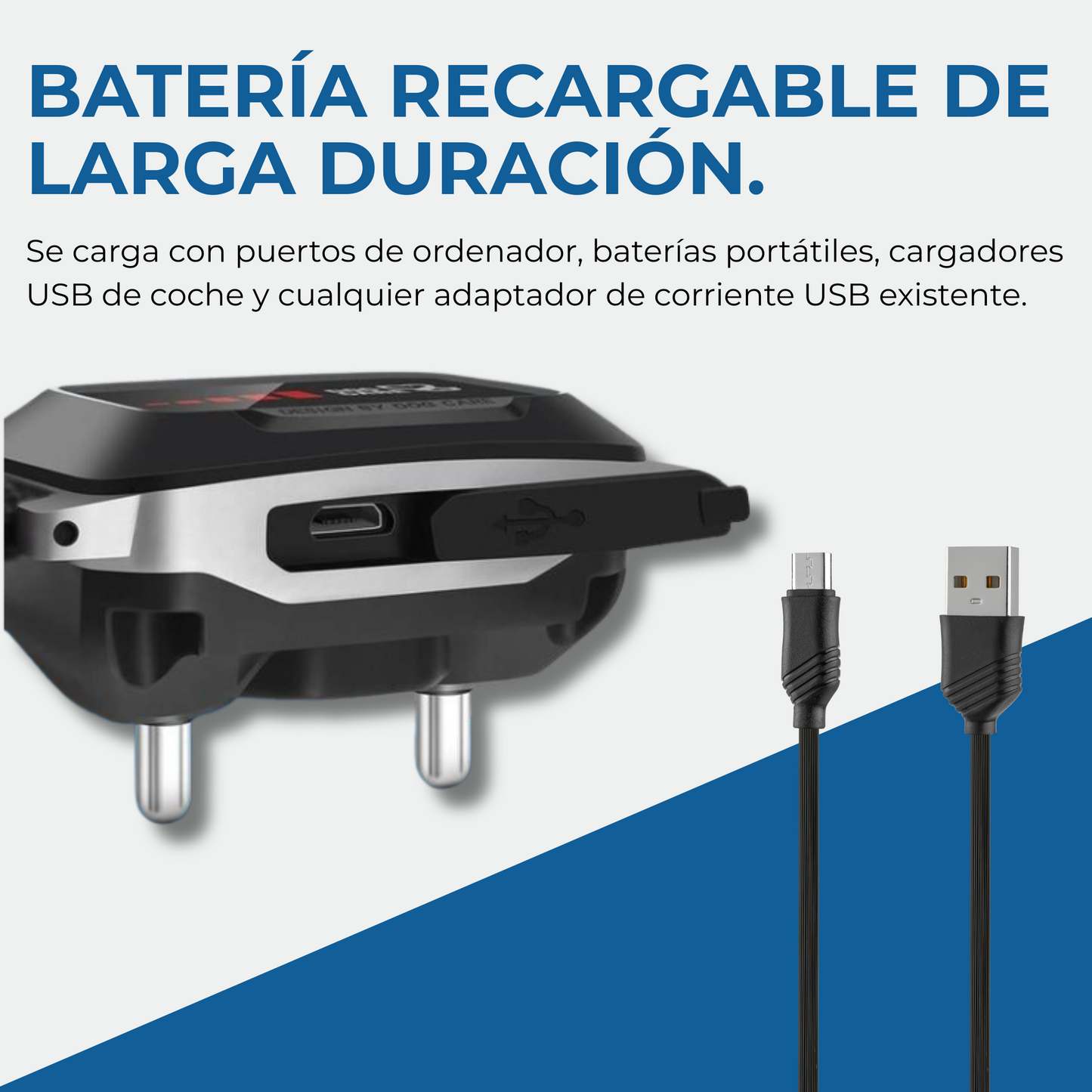 Collar Antiladridos LED DogCare